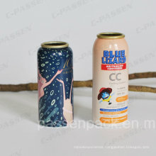 Aluminum Aerosol Bottle for Sunscreen Spray Packaging (PPC-AAC-033)